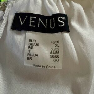 VENUS Elegant White Dress